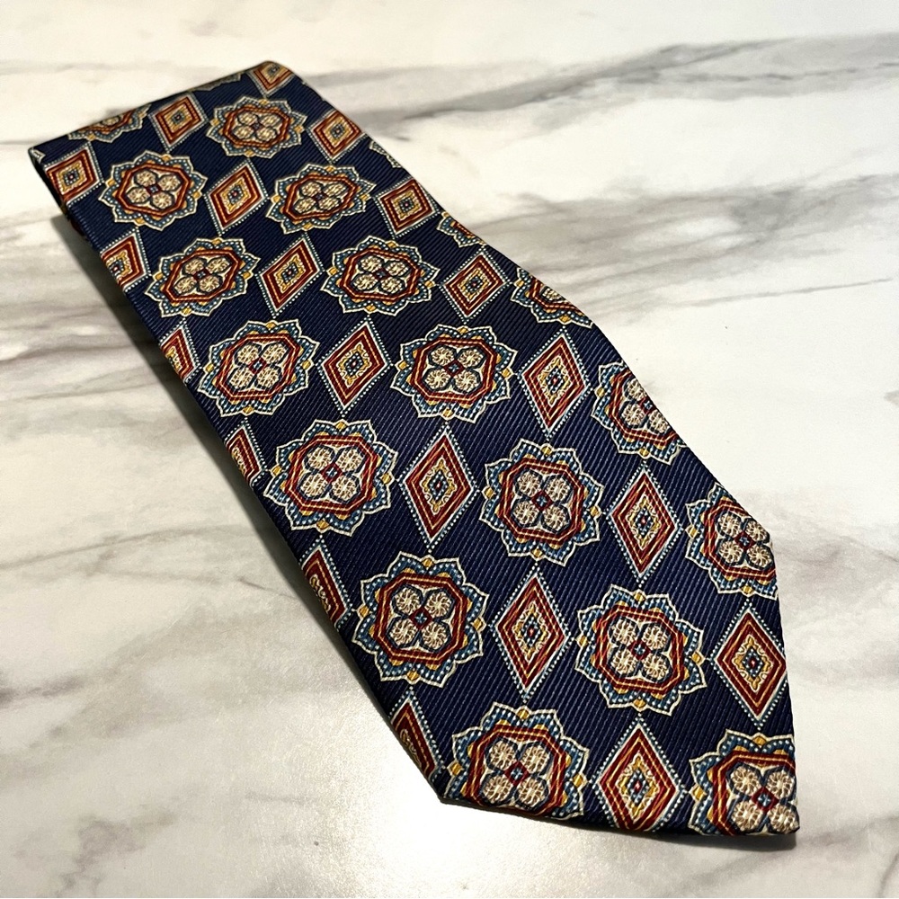 Burberry Silk Geometric Tie